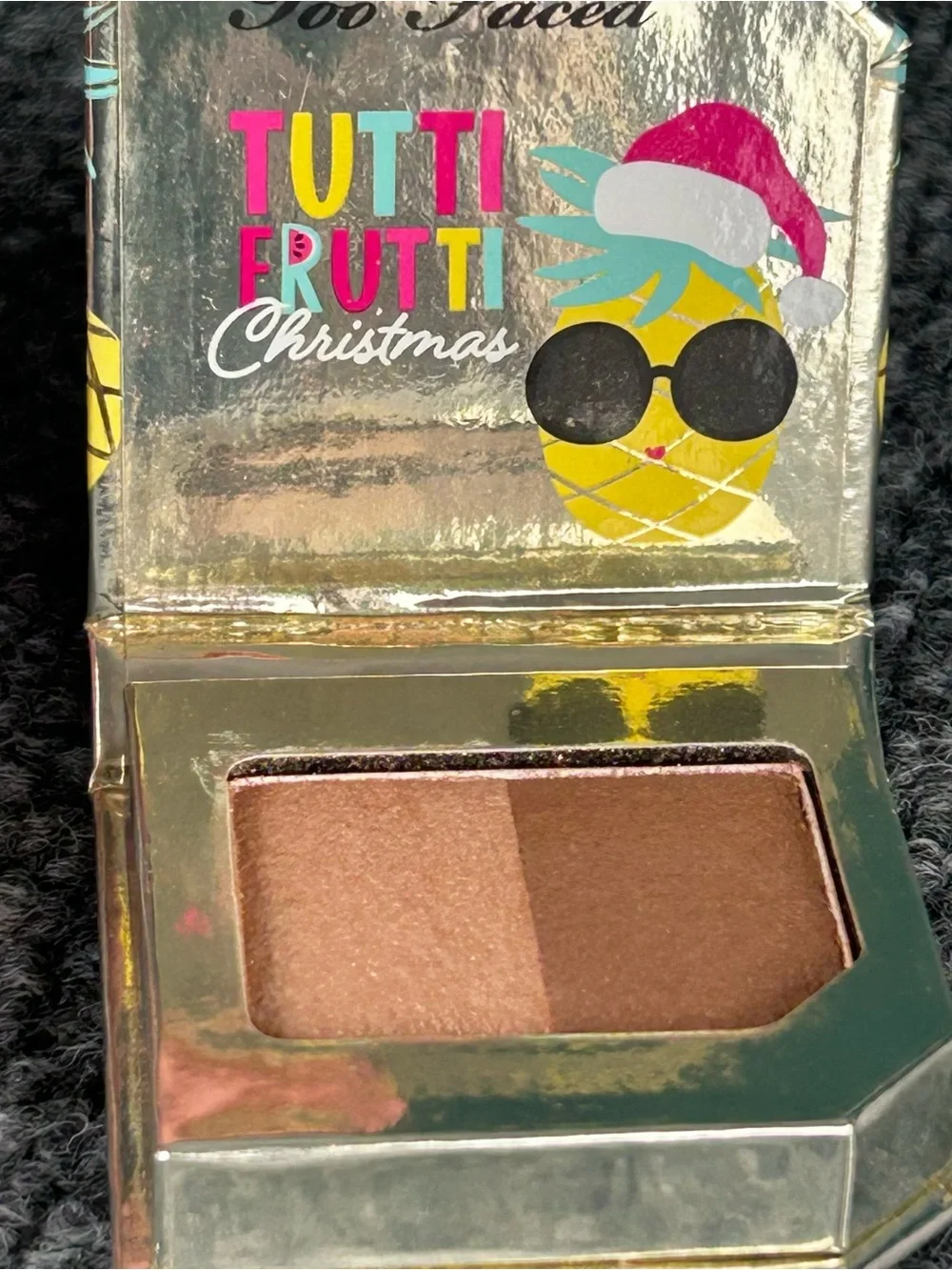 TOO FACED Pineapple Strobing Bronzer &Fresh Squeezed Highlighting Drops TRAVELsz
